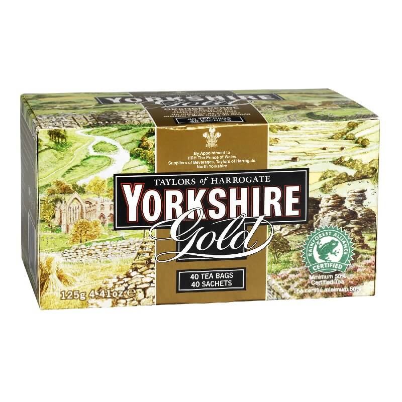 Taylors of Harrogate Yorkshire Tea 80 Tea Bags 250g – The English Grocer