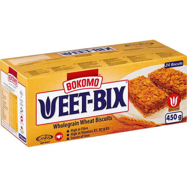 Bokomo Weet Bix 24 Pack (Kosher) 450g