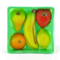 Bergen Mixed Fruit Marzipan Basket 105g