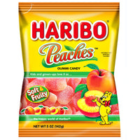 Haribo Peaches Gummi Candy Soft Fresh Fruity 142g