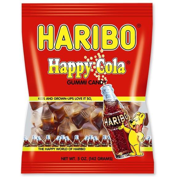 Haribo Happy Cola Gummi Candy The Happy World of Haribo 142g