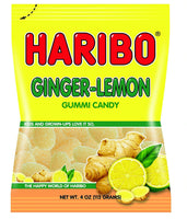 Haribo Ginger Lemon Gummi Candy 113g