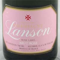 Lanson Rose Champagne, Rose Brut Since 1760 750ml