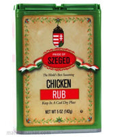 Pride of Szeged Chicken Rub Seasoning, The Worlds Best 142g