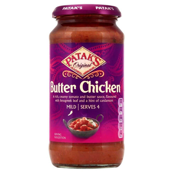 Pataks Mild Butter Chicken Curry Sauce 450g