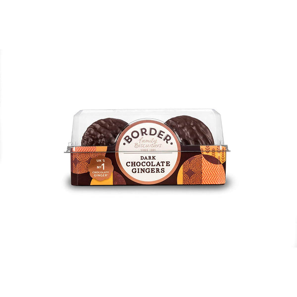 Border Dark Chocolate Gingers Biscuits 150g