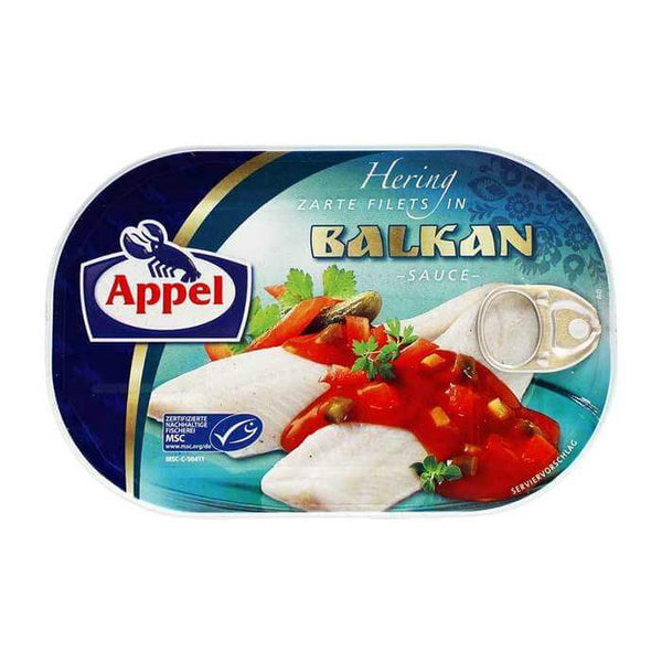 Appel Tender Herring Filets in Balkan Sauce 200g