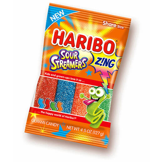 Haribo Streamers Sour 127g