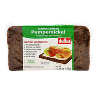 Delba Pumpernickel Bread 475g