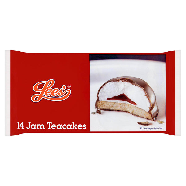 Lees Teacakes Jam (Pack of 10 Cakes) 173g