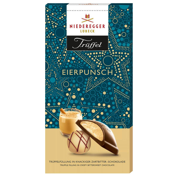 Niederegger Froehliche Weihnachter Eier Punsch Trueffel Bar 100g