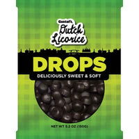 Gustafs Soft Drops Licorice Deliciously Sweet and Soft 150g