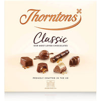 BEST BY JUNE 2024: Thorntons Chocolate Classic Milk Dark White Collection (HEAT SENSITIVE ITEM - PLEASE ADD A THERMAL BOX (ITEM NUMBER 114878) TO YOUR ORDER TO PROTECT YOUR ITEMS FROM HEAT DAMAGE) 262g