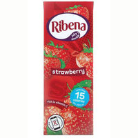 BEST BY JUNE 2024: Ribena No Added Sugar Strawberry Carton 250ml
