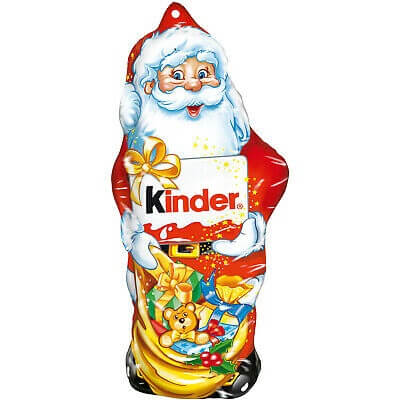 Ferrero Kinder Hollow Santa Small 55g