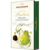 Schladerer Pear Brandy Dark Chocolate No Sugar Crust 127g