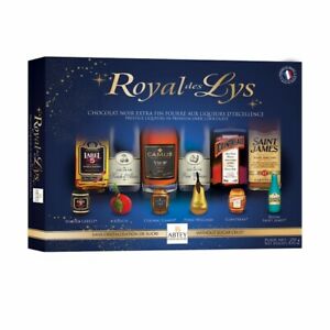 Abtey Royal Des Lys Chocolate Liqueurs 20 Pieces 250g