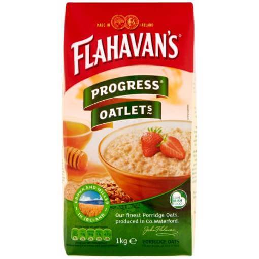 BEST BY JANUARY 2025: Flahavans Medium Oatmeal Porridge 1kg