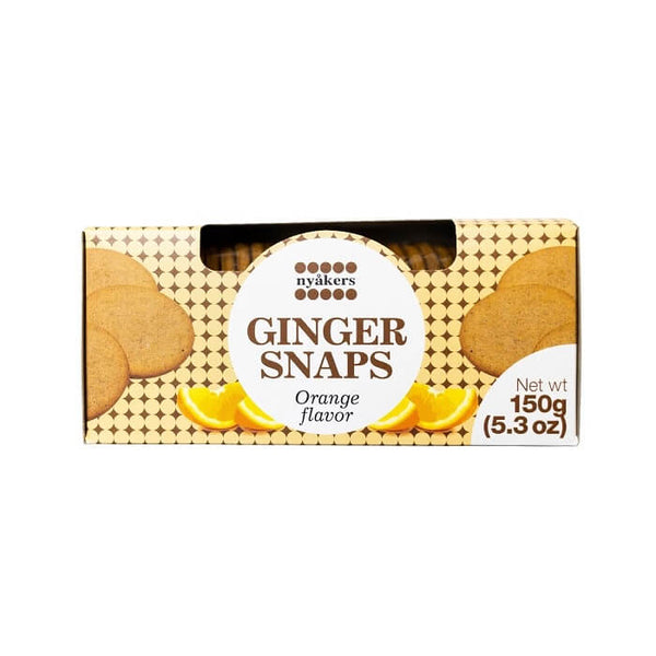 Nyakers Orange Gingersnaps 151g