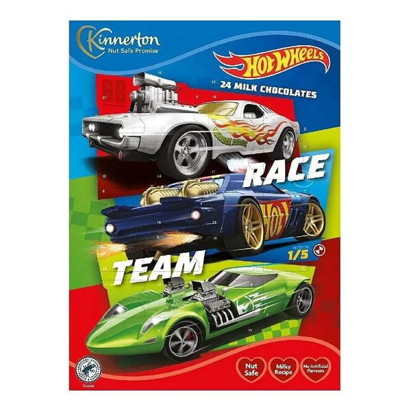 Advent Calendar Kinnerton Hot Wheels Advent Calendar 40g