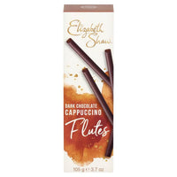 BEST BY 2024: Elizabeth Shaw Dark Chocolate Cappuccino Flutes 105g