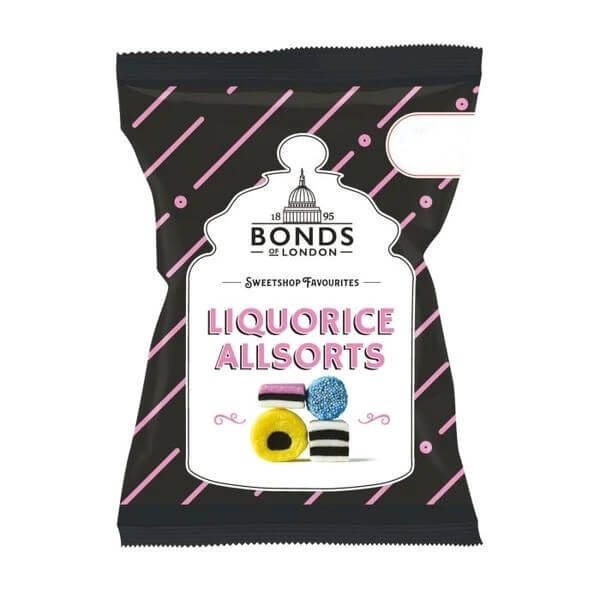 Bonds Liquorice Allsorts 130g