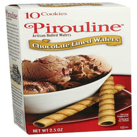 De Beukelaer Chocolate Lined Pirouline Wafers Box 70g