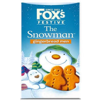 Foxs The Snowman and SnowDog Gingerbread Carton 100g