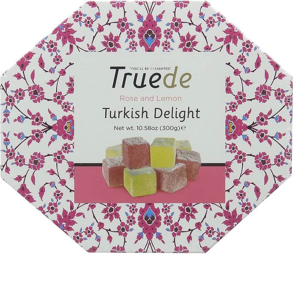 Truede Turkish Delight Rose and Lemon 300g