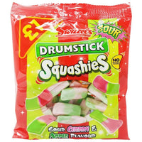 Swizzels - Drumstick Squashies Sour Cherry and Apple Flavor Bag 120g