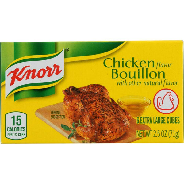 Knorr Chicken Bouillon Cubes (Pack Of 6) 71g