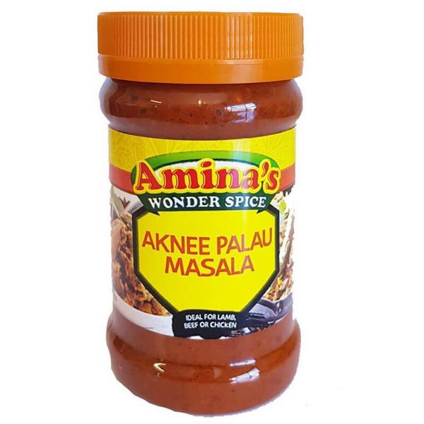 Aminas Wonder Spice Marinade Paste Akhnee Palau Masala 325g