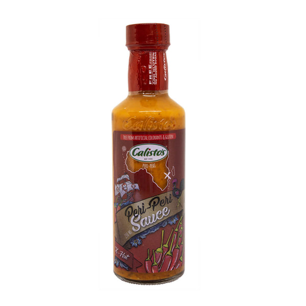 Calistos Medium Peri Peri Sauce Tall 250ml