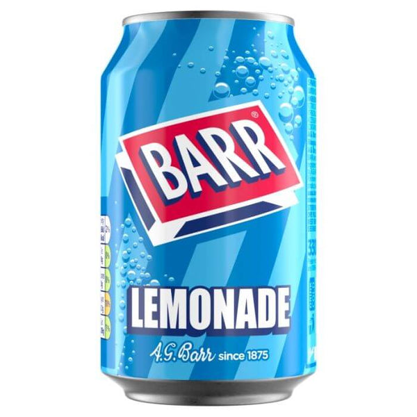 Barrs Lemonade Can 330ml