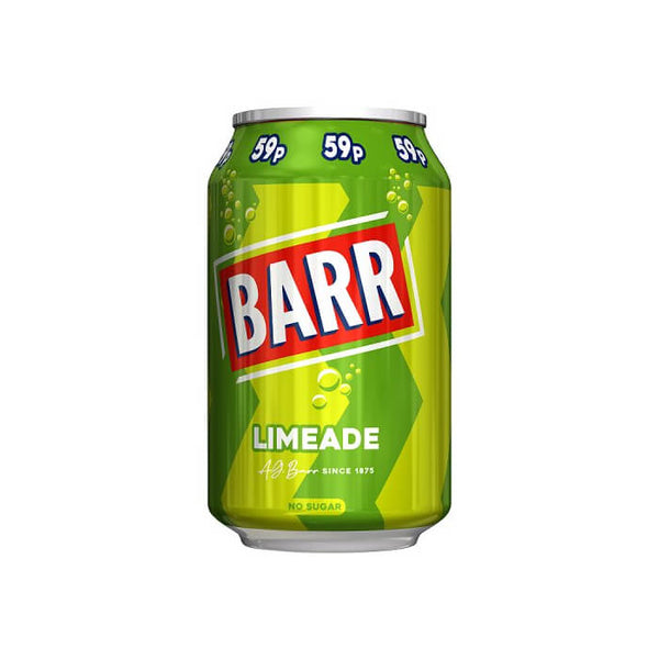 Barrs Limeade Can 330ml