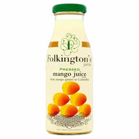 Folkingtons Mango Nectar Glass Bottle 250ml