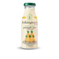 Folkingtons Pineapple Juice Glass Bottle 250ml