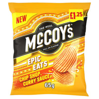 McCoys Epic Eats Chip Shop Curry Sauce Crisp 65g