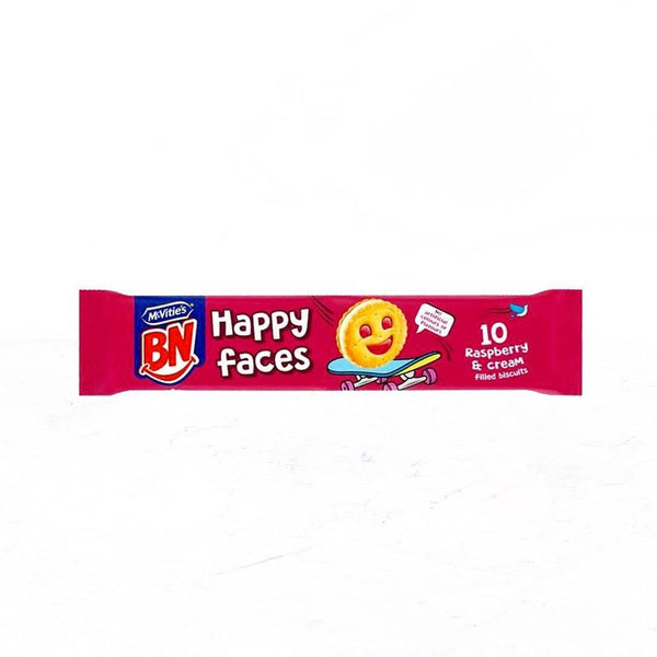 Mcvities Bn Happy Faces Jam and Cream 165g