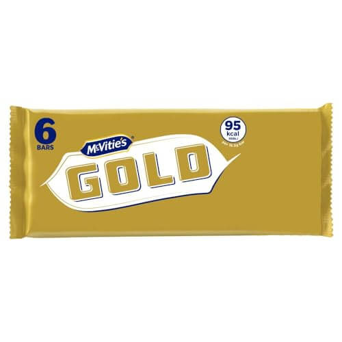 Mcvities Gold Bars 6pack 106g