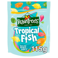 Nestle Rowntrees Tropical Fish Pouch made with Fruit Juice 115g