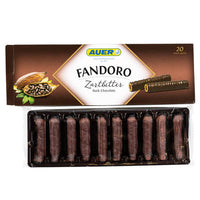 Auer Fandoro Dark Chocolate Wafer Roll 125g