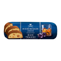 Niederegger Dark Chocolate Covered Marzipan Loaf Rum and Grape 125g