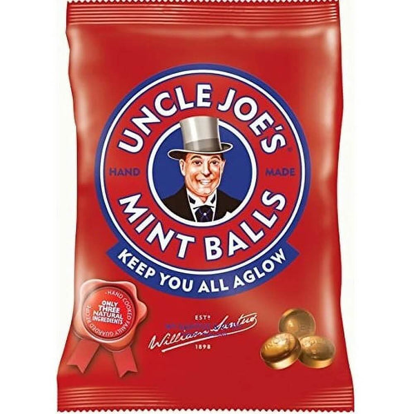 Uncle Joe Hard Sweets Mint Balls Bag 90g