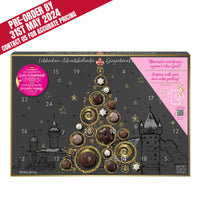 Advent Calendar Wicklein Assorted Gingerbread Advent Calendar with Unique Greating 335g