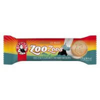 Bakers Zoo Zoos Iced Zoo Flavor Biscuits with Cream Filling 125g