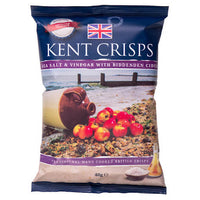 Kent Sea Salt and Vinegar with Biddenden Cider Crisps 40g