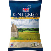 Kent Ashmore Cheese and Onion Crisps 40g